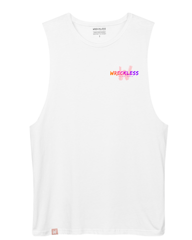 *COMING SOON* Wreckless OG Unisex Muscle Tee - Sunset