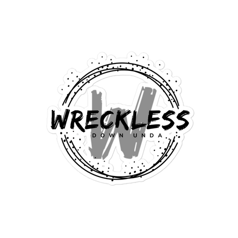 *COMING SOON* Wreckless Shield Sticker